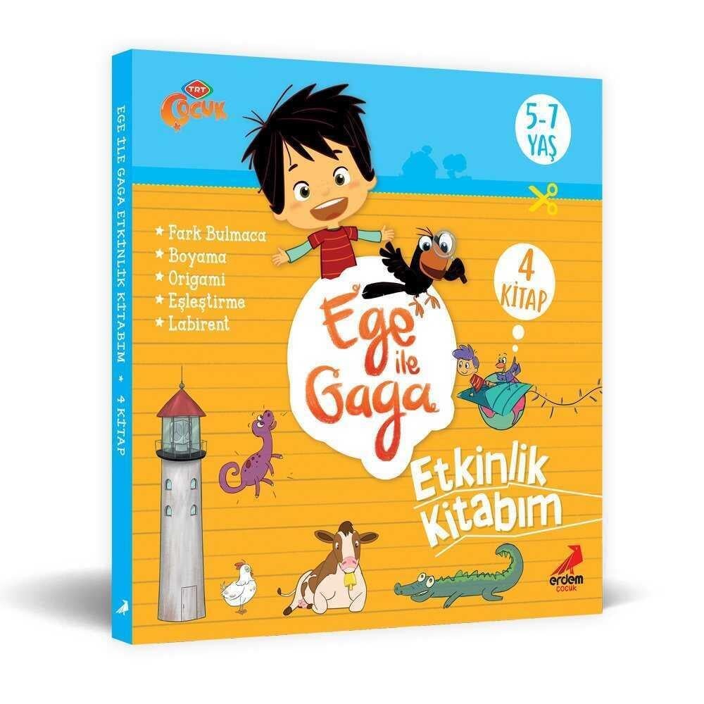 Ege ile Gaga Etkinlik Kitabım 4lü