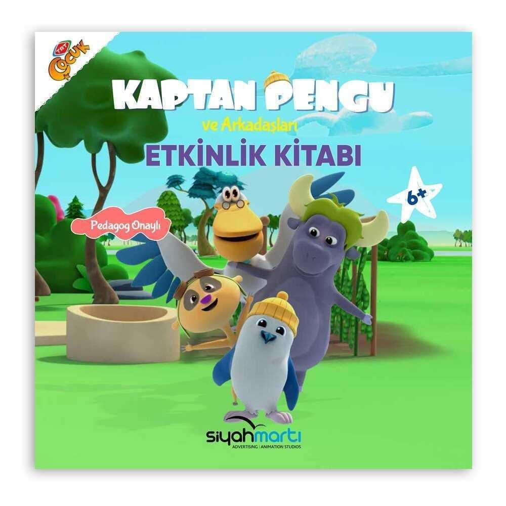 Kaptan Pengu ve Arkadaşları ile Etkinlik Kitabı - 6+ Yaş