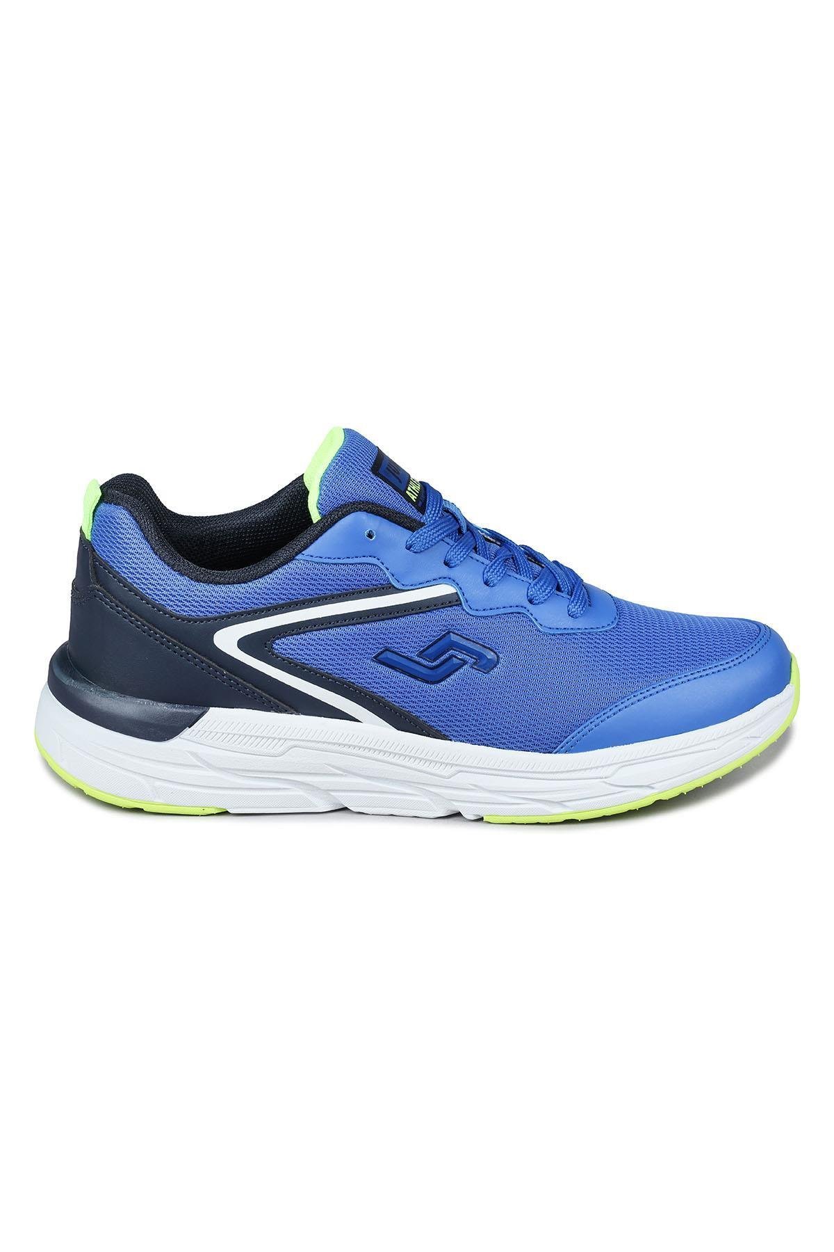 28037 Royal Mavi - Siyah Erkek Sneaker Günlük Spor Ayakkabı