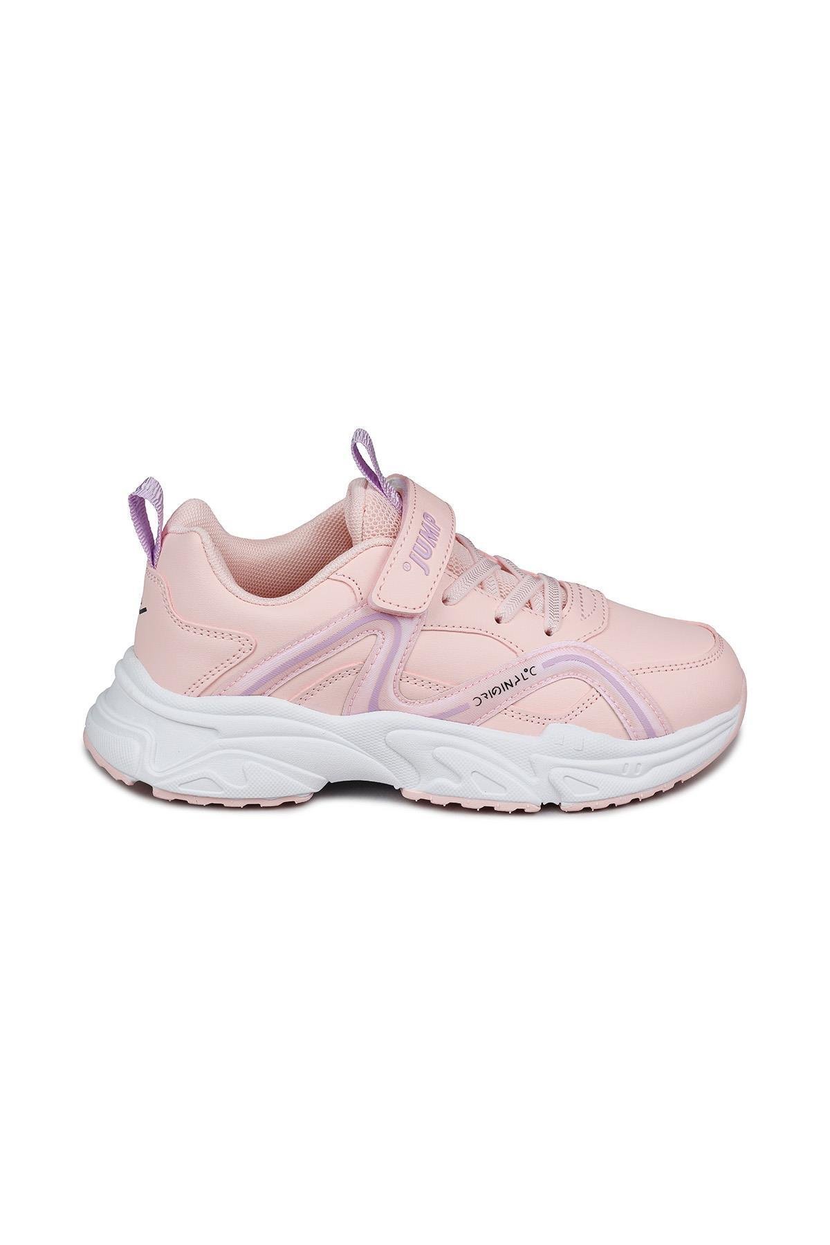 29603 Cırtlı Somon Pembe Kız Çocuk Sneaker Günlük Spor Ayakkabı