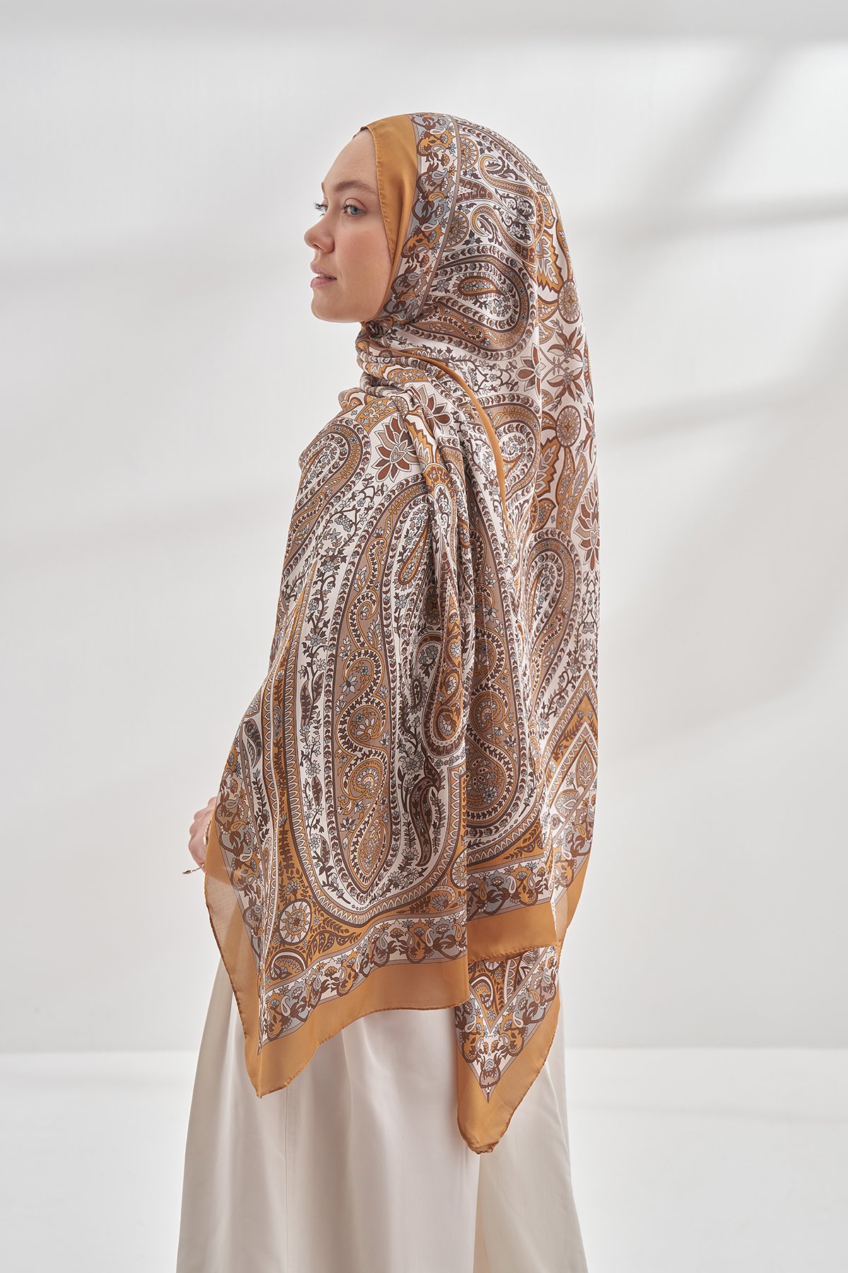 ETRO VUAL PASHMINA DESEN ŞAL - DORE