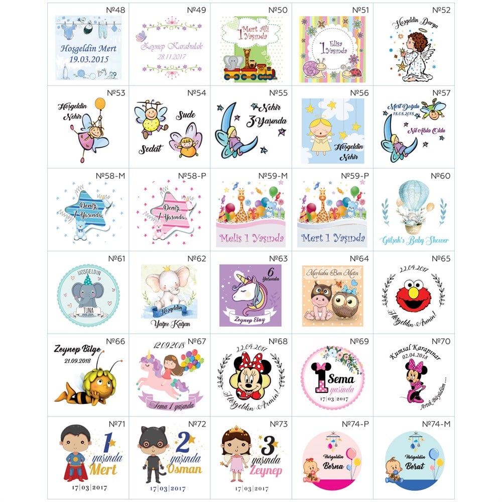 Baby Shower Lavanta Kesesi Bebek Şekeri Oyuncak Ayım