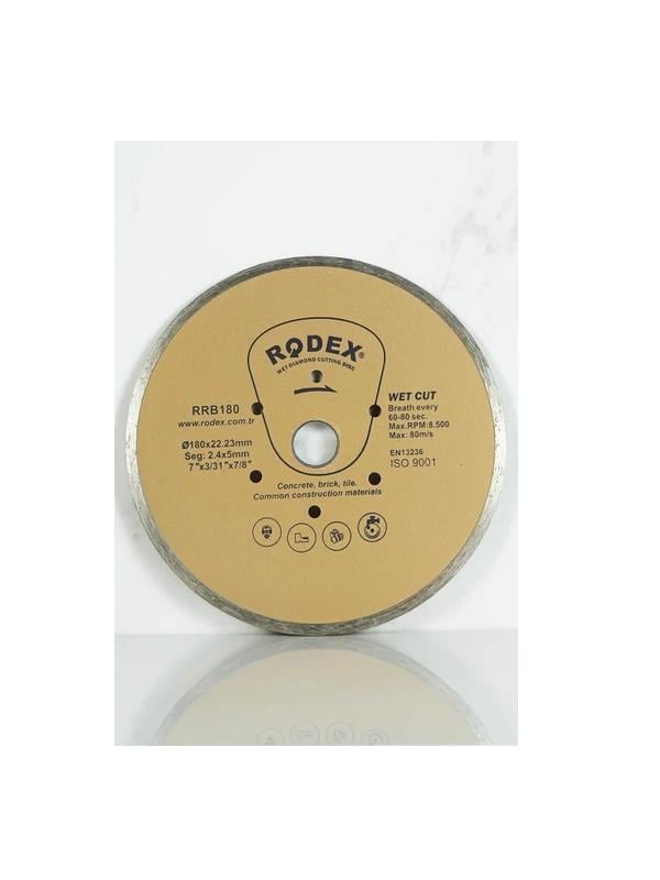 Zımpara & Uç ÇeşitleriRODEXRodex RRB180 Sürekli Tip Elmas Kesme Diski 180 mm