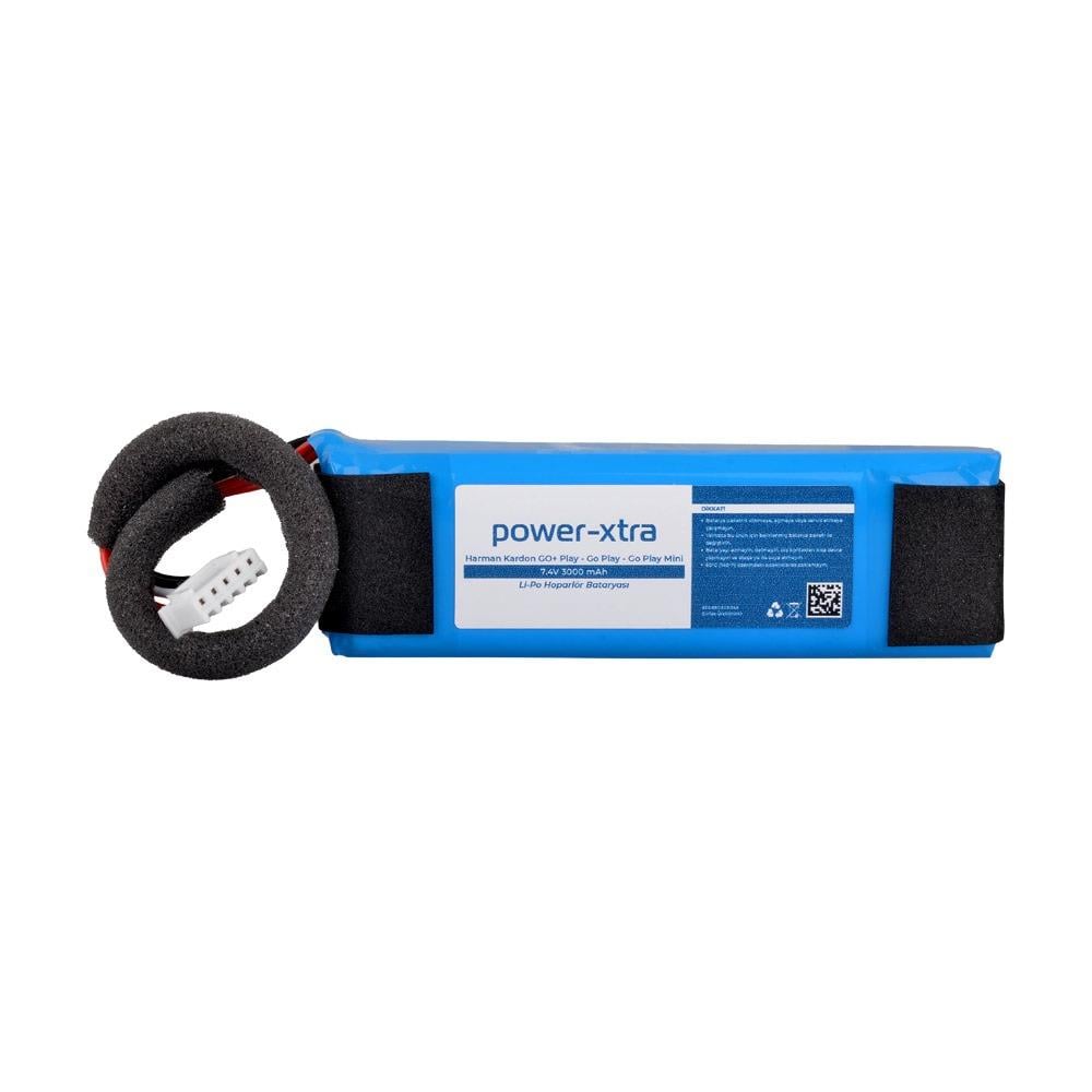 Power-Xtra - Harman Kardon Go Play Mini - 7.4V 3000mAh Li-po Hoparlör Bataryası