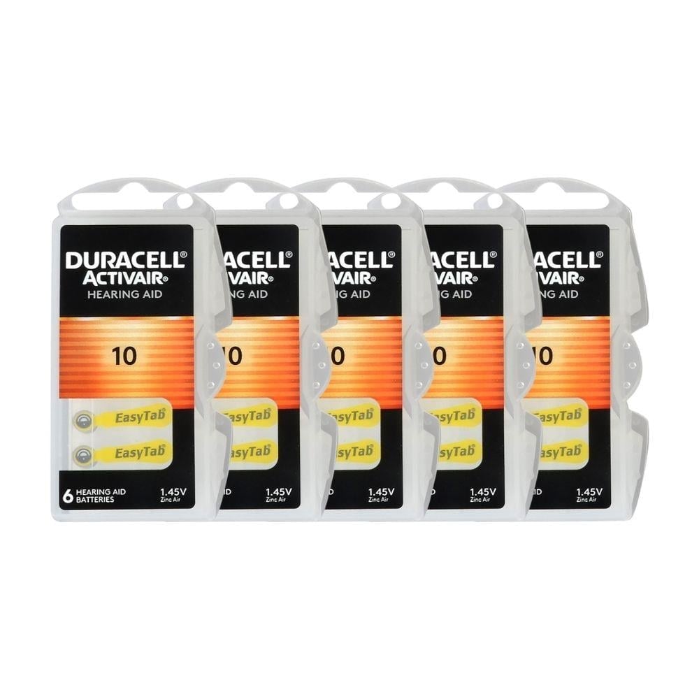 Duracell Activair 10 Kulaklık Pili 6lı Blister - 5li Paket