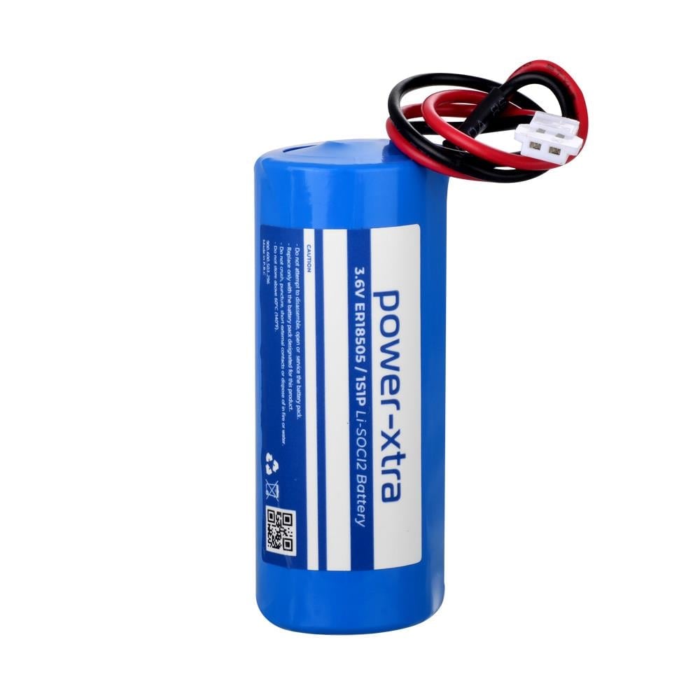 Power-Xtra 1S1P 3.6V ER18505 A Size Li-SOCI2 Lithium Batarya(Soketli)