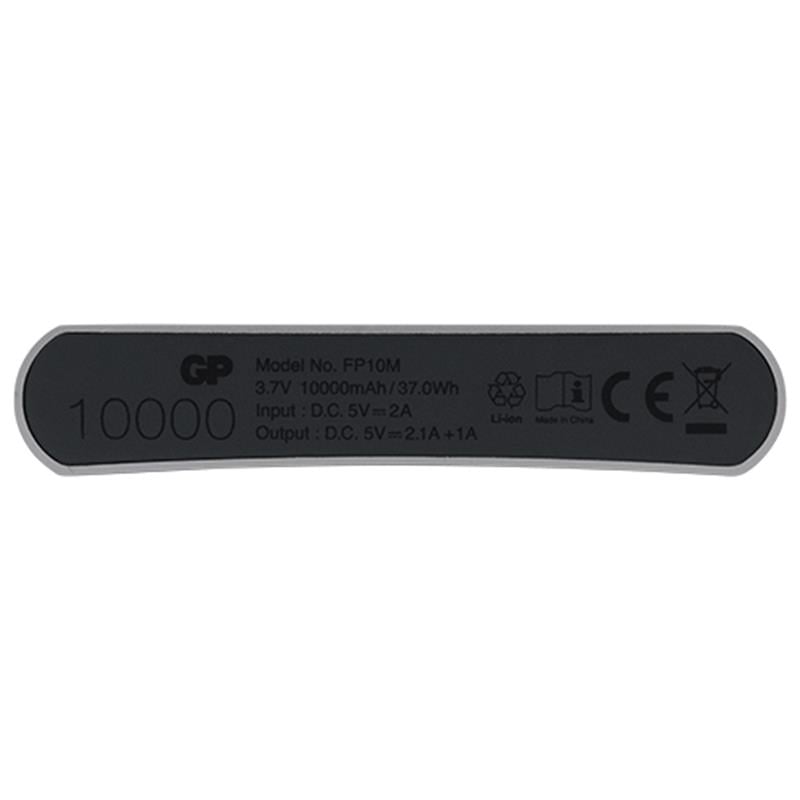 GP GPFP10MSE-2B1 Powerbank Li-ion 10000 mAh Harici Batarya Gümüş
