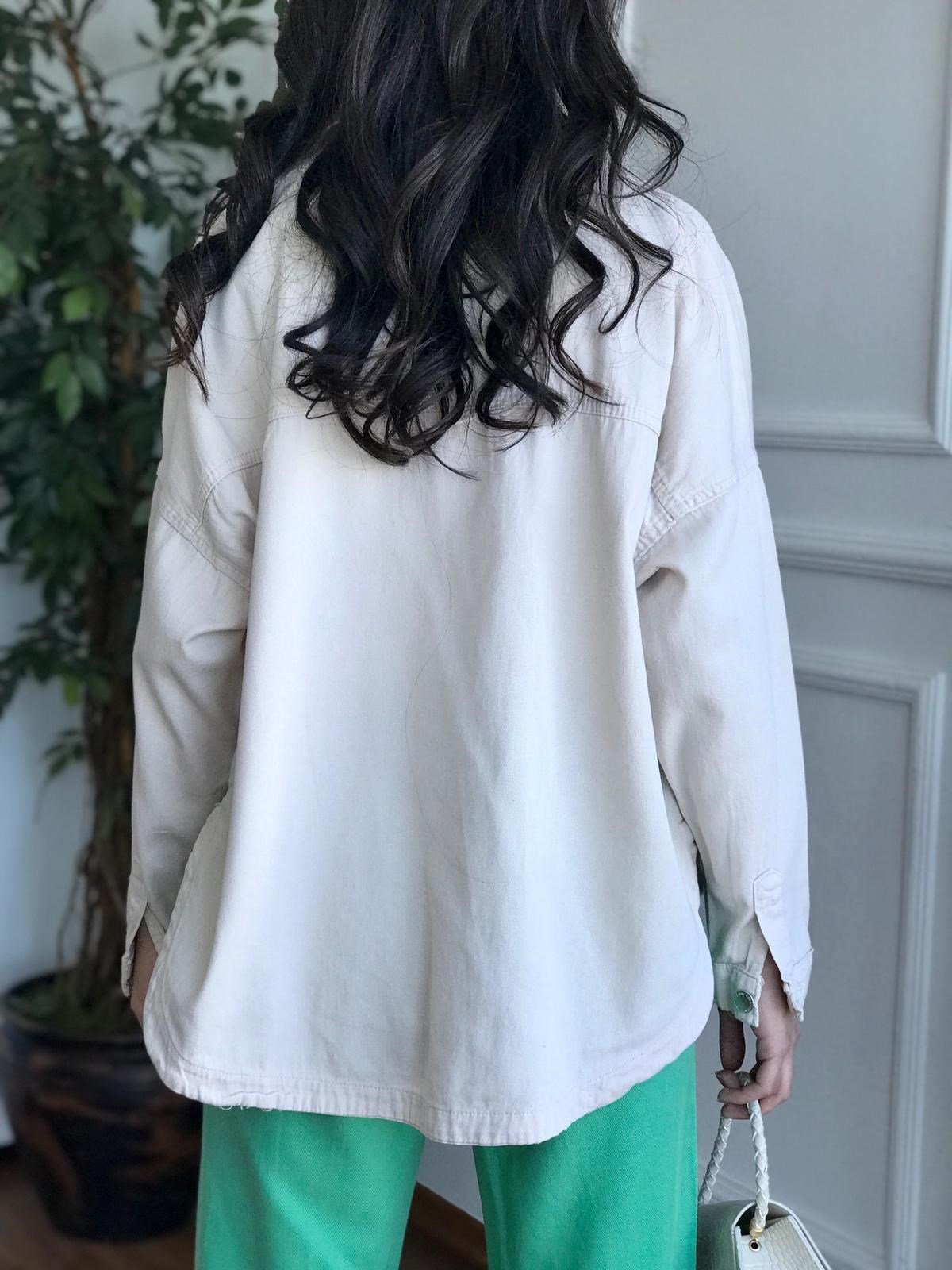 Gabardin Gömlek 2530 Taş