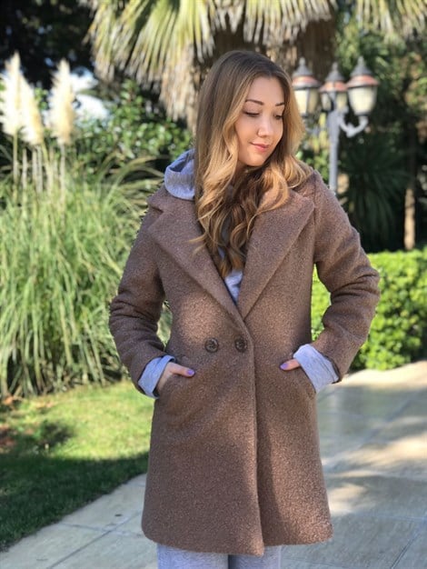 Maya Keçe Kaban 48548 Sütlü Kahve