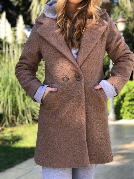 Maya Keçe Kaban 48548 Sütlü Kahve