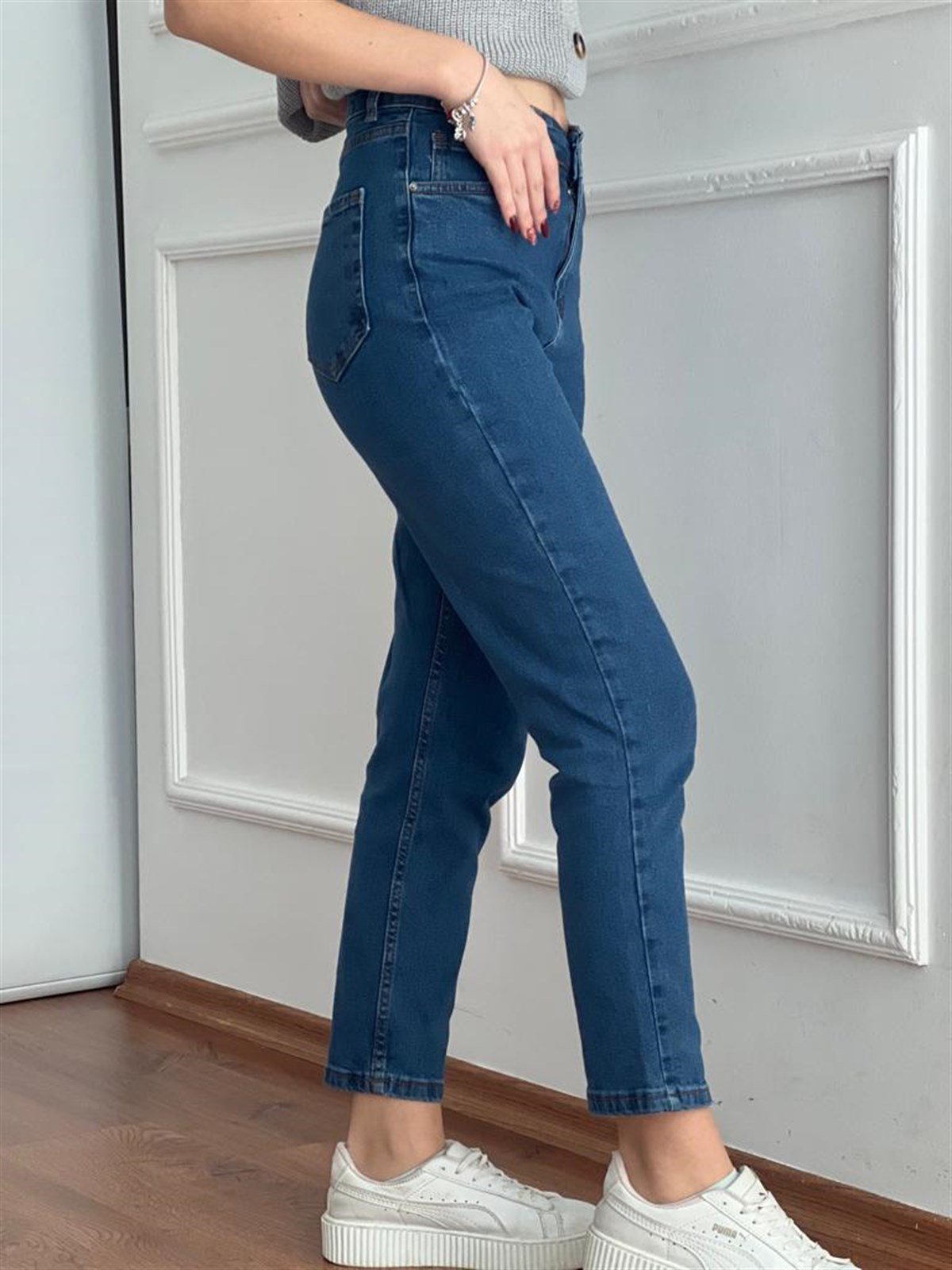 Mom Jean 4148 Mavi