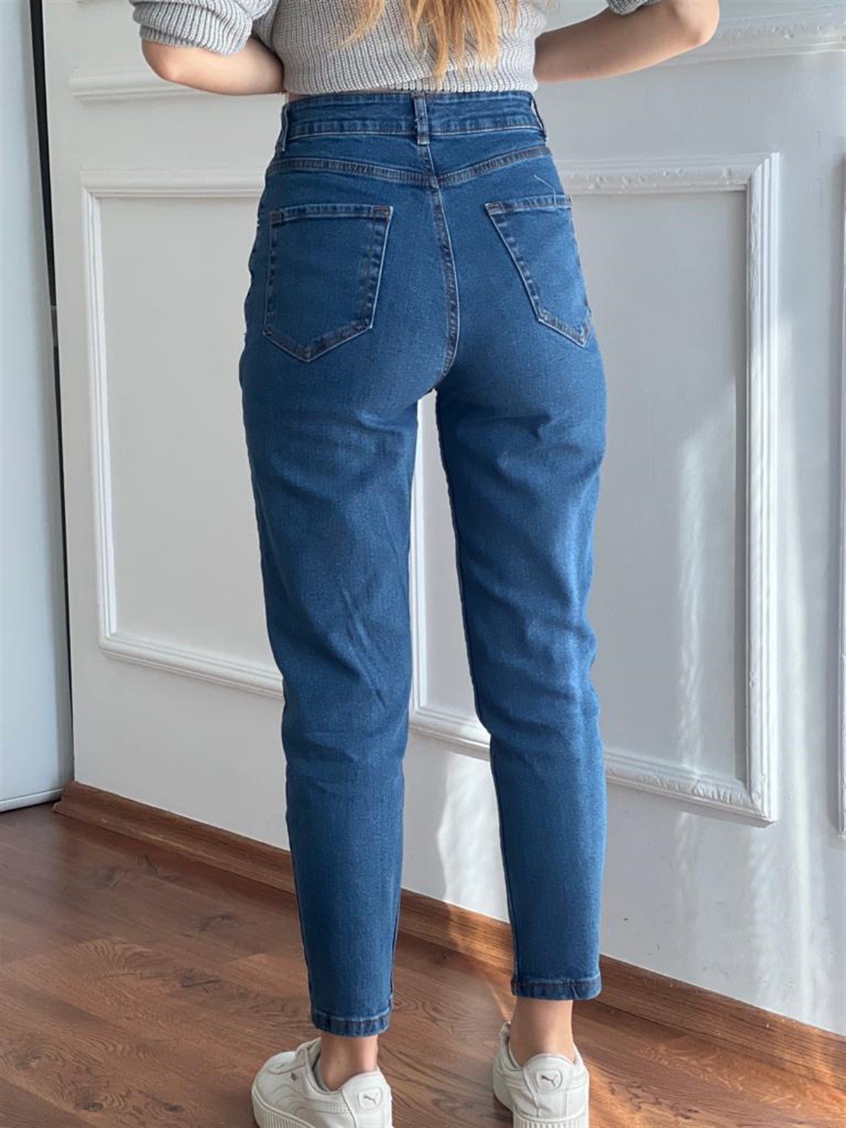 Mom Jean 4148 Mavi