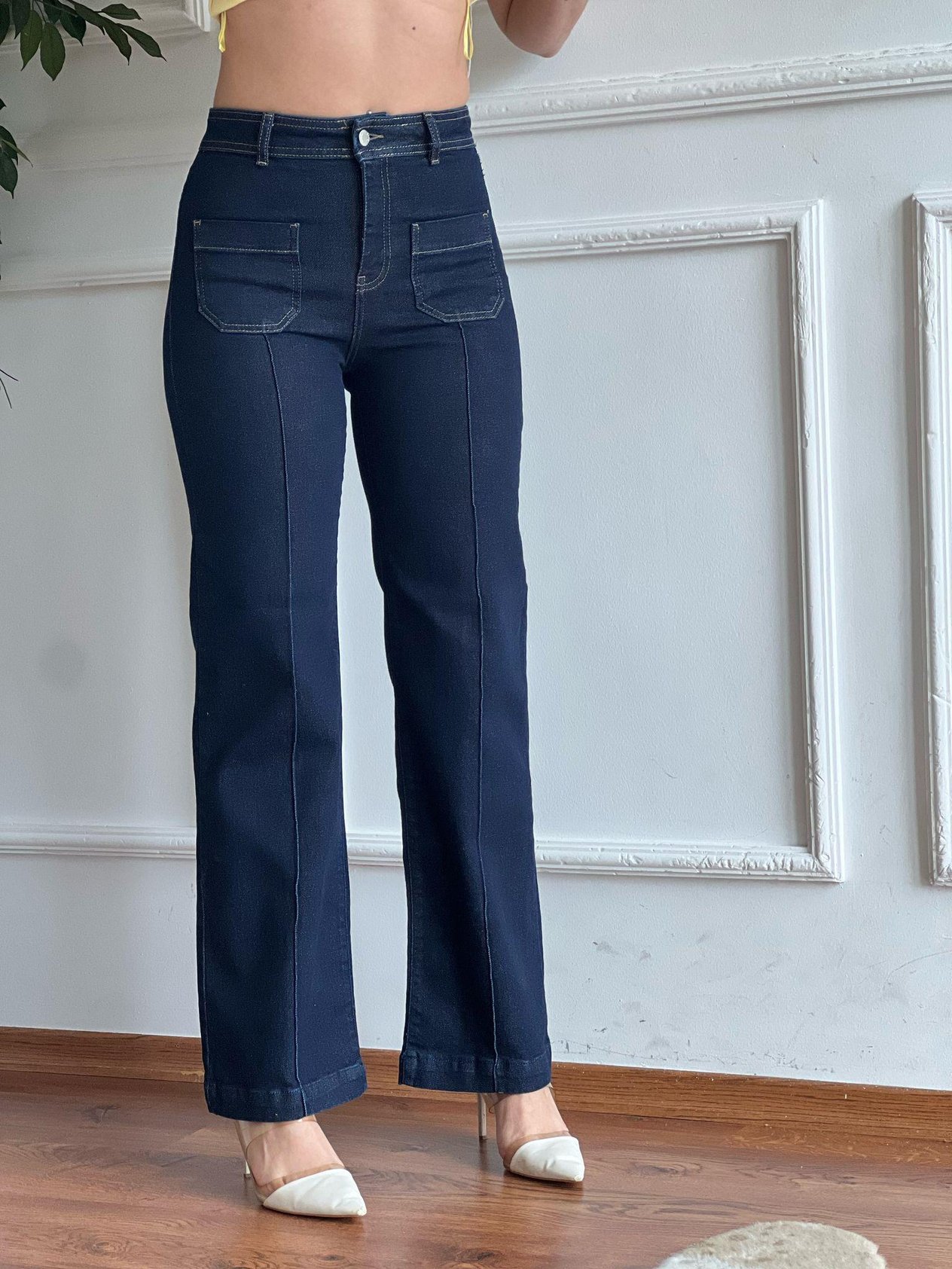 Seamless Full Lenght Pantolon 25713 Lacivert