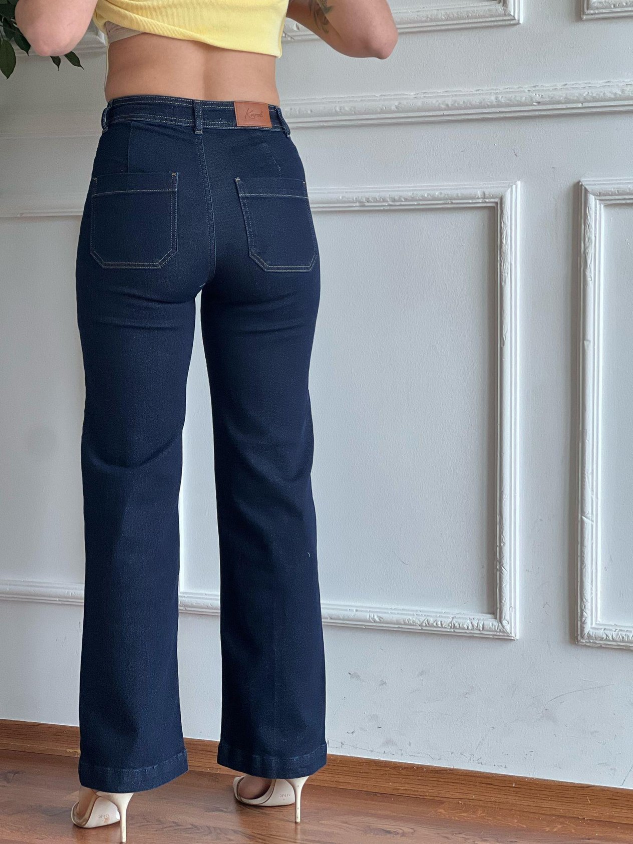 Seamless Full Lenght Pantolon 25713 Lacivert