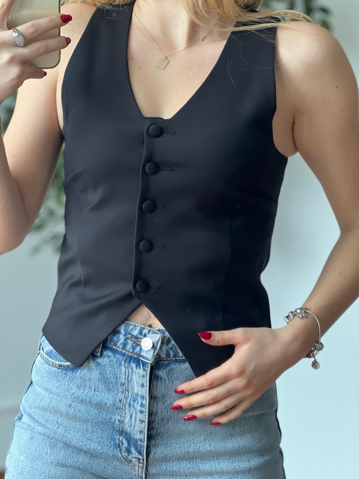 Yelek 16018 Siyah