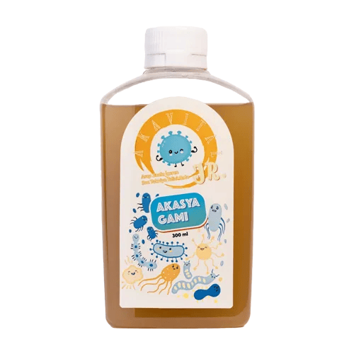 Akavital Jr. Arap Zamkı İçeren Sıvı Takviye Edici Gıda 300 ml-Akavital
