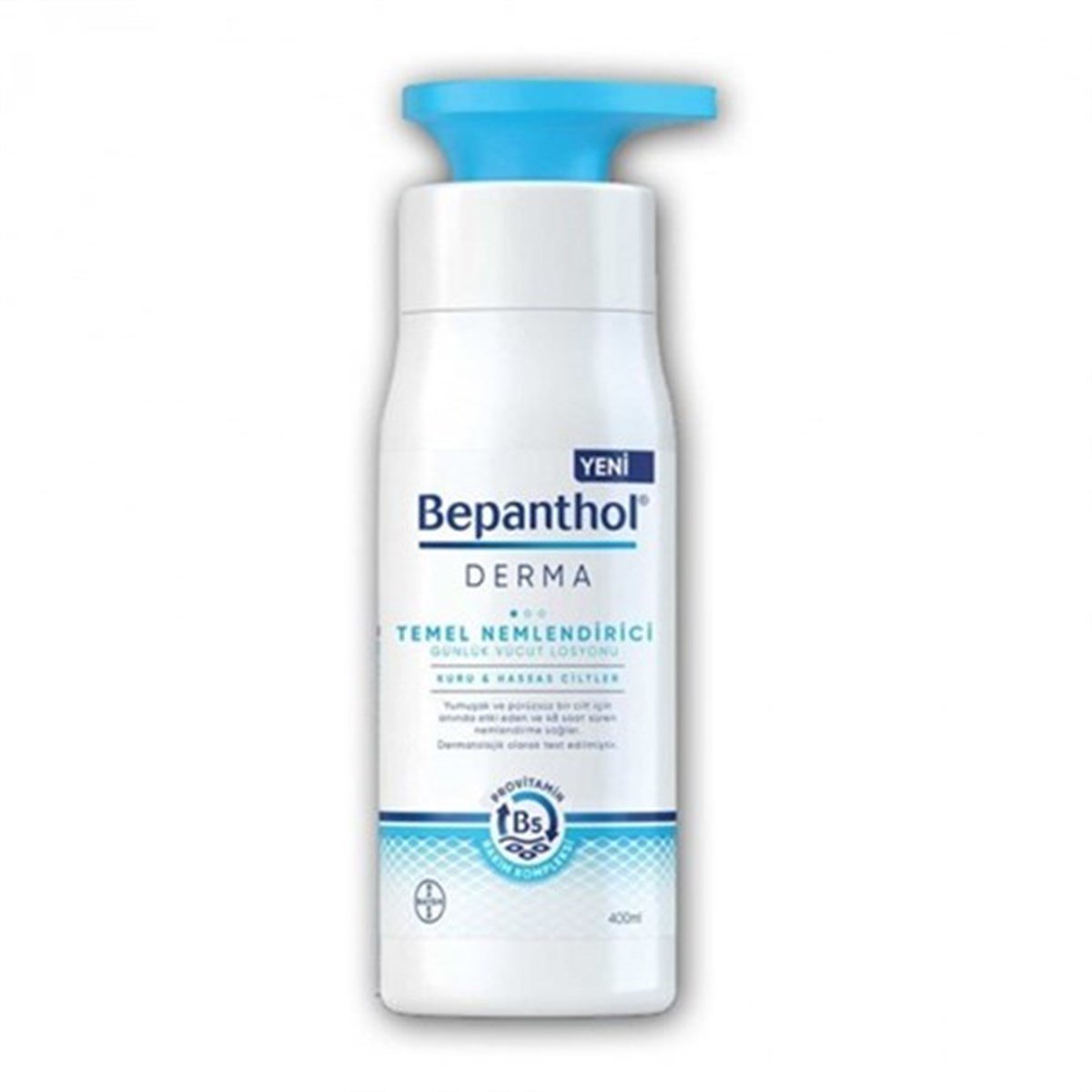 Bepanthol Derma Temel Nemlendirici Günlük Vücut Losyonu 400 ml