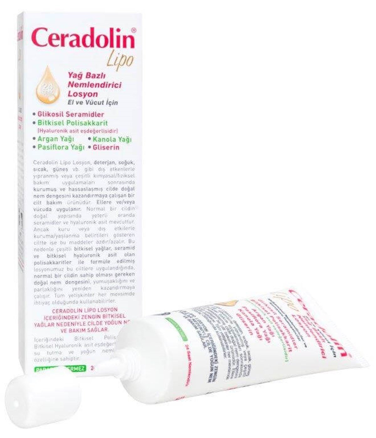 Ceradolin LİPO 50 ml Yağ Bazlı Nemlendirici Losyon-Dermadolin