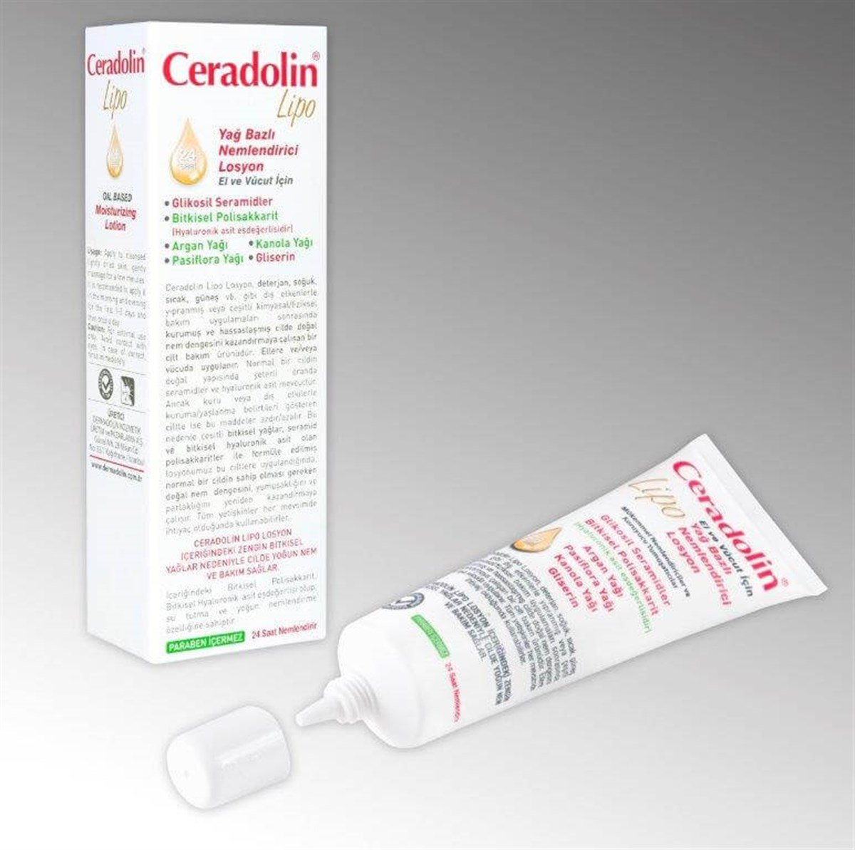 Ceradolin LİPO 50 ml Yağ Bazlı Nemlendirici Losyon-Dermadolin