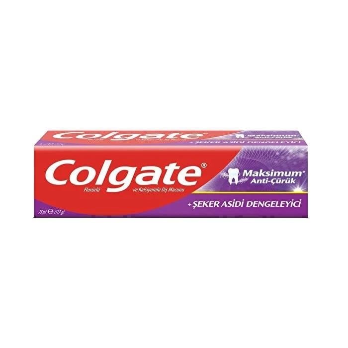 Colgate Maksimum Anti-Çürük Diş Macunu 75 ml-Colgate