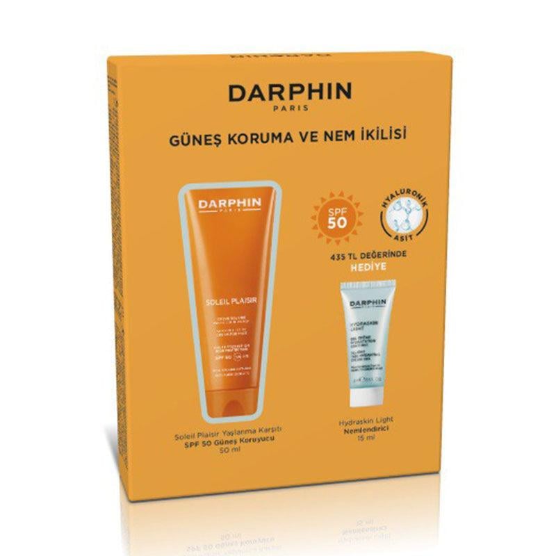 Darphin Soleil Plaisir Güneş Koruyucu SPF50+ 50 ml + Darphin Hydraskin Light Nemlendirici 15 ml-Darphin