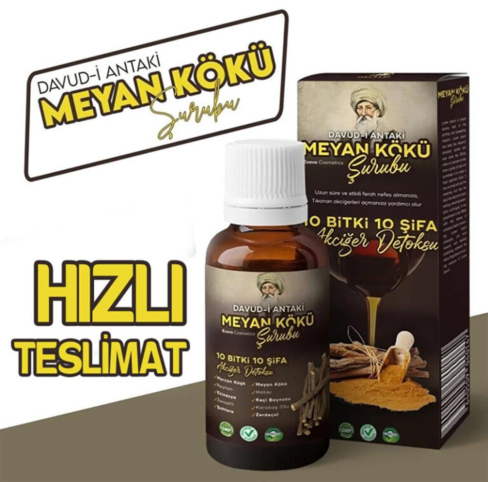 Davud-i Antaki Meyan Kökü Şurubu 128 Gr-Davud-i Antaki