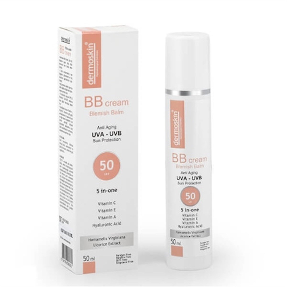 Dermoskin BB Krem Blemish Balm Spf 50 50 Ml