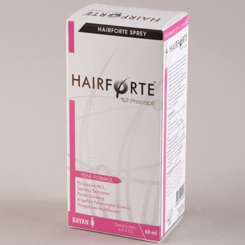 Hair Forte Bayan Sprey %2 Procapil - Saç Dökülmesine Karşı-Hairfarma