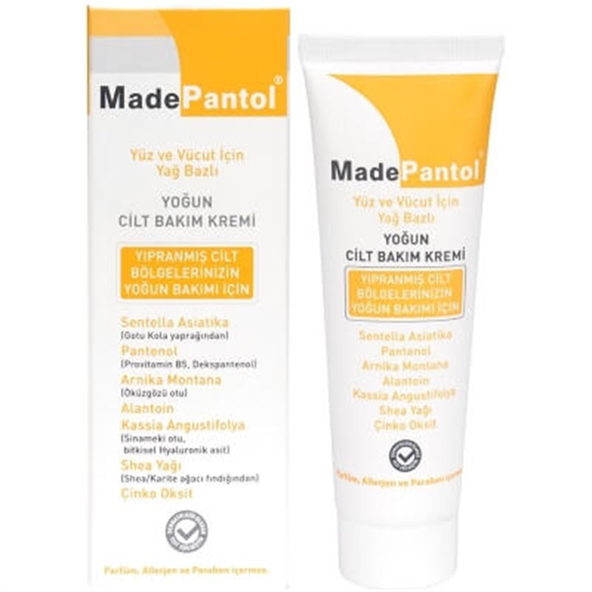 MadePantol Yağ Bazlı Cilt Bakım Kremi 50 ml-Dermadolin