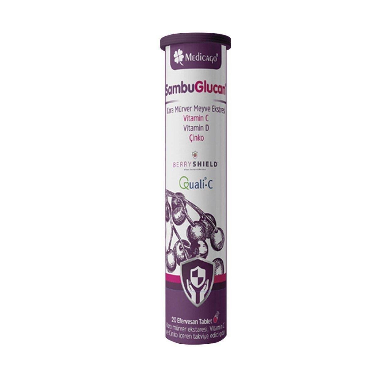 Medicago SambuGlucan 20 Efervesan Tablet-MEDİCAGO