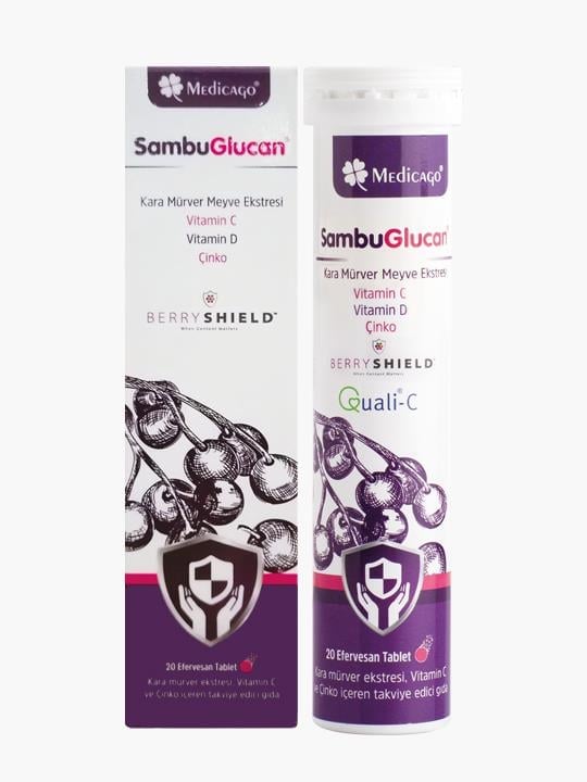 Medicago SambuGlucan 20 Efervesan Tablet-MEDİCAGO
