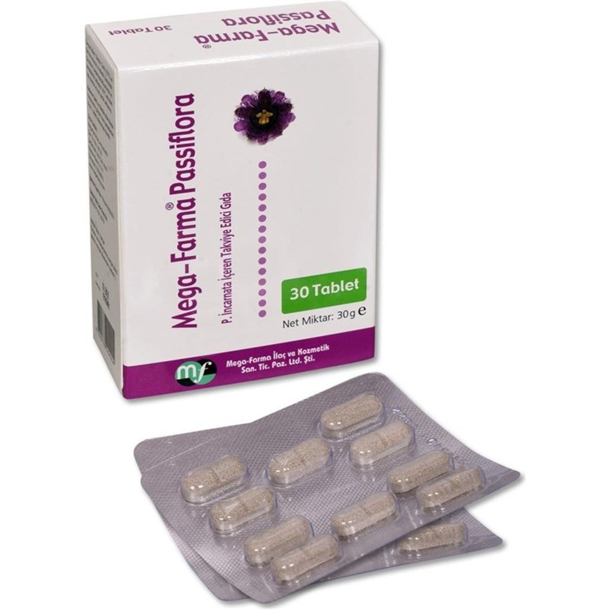 Mega Farma Passiflora 30 Tablet