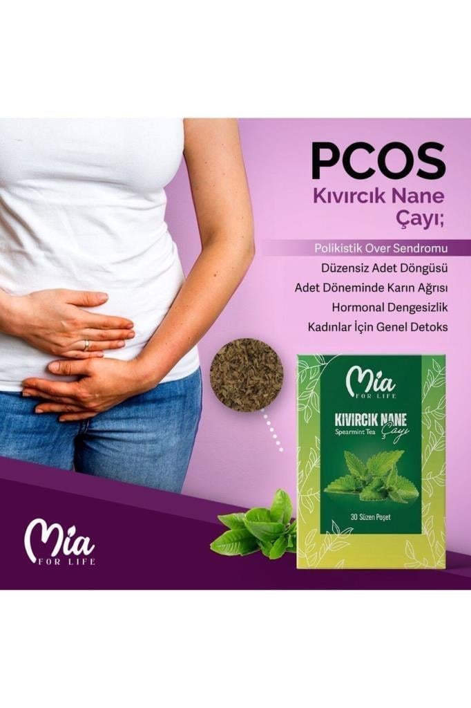 Mia For Life Kıvırcık Nane Çayı 60 Gr