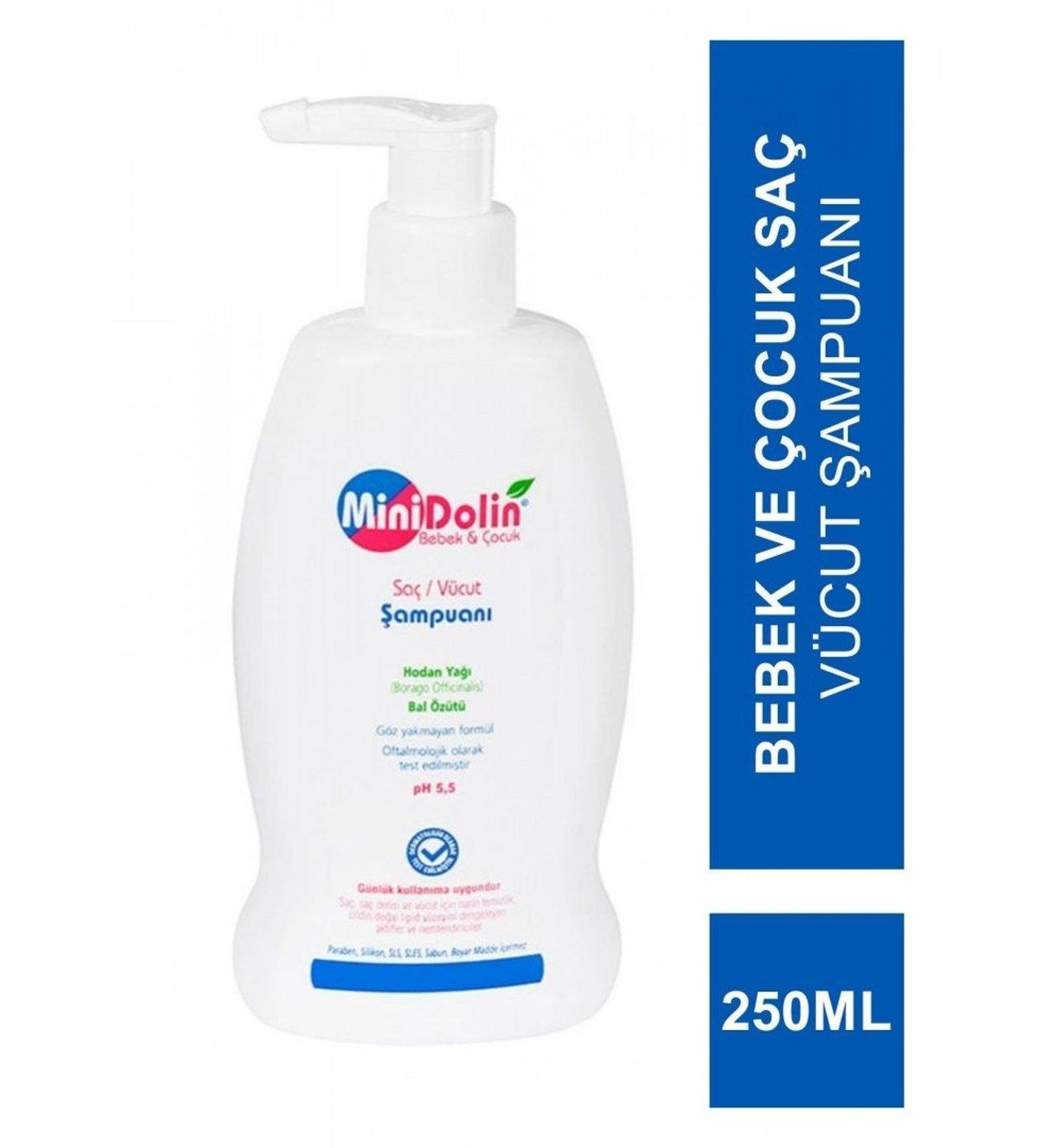 Minidolin Saç ve Vücut Şampuanı 250ml-Dermadolin