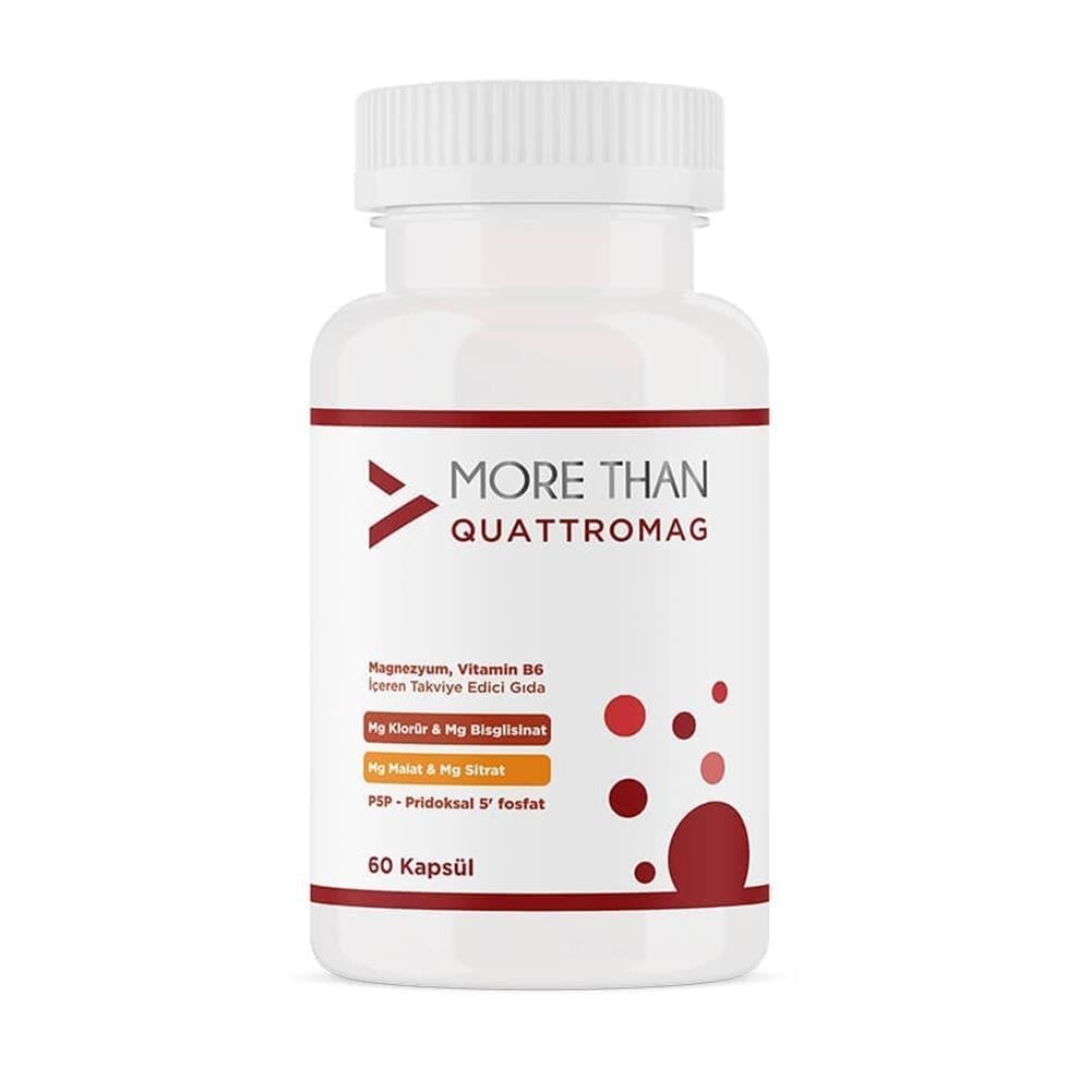 More Than Quattromag 60 Kapsül-More Than
