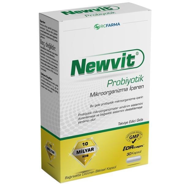 Newvit Probiyotik 30 Kapsül-RCfarma