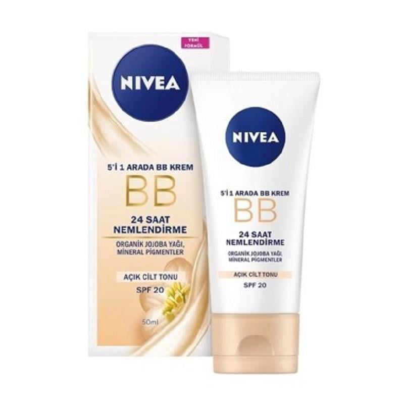 Nivea BB Krem Hepsi Bir Arada Nemlendirici Açık Ton 50 ml-Nivea