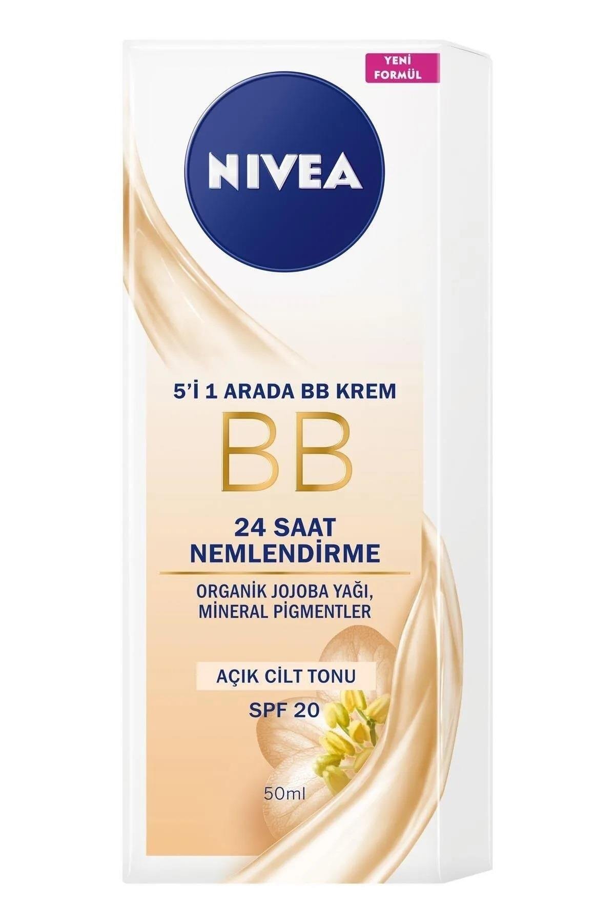 Nivea BB Krem Hepsi Bir Arada Nemlendirici Açık Ton 50 ml-Nivea