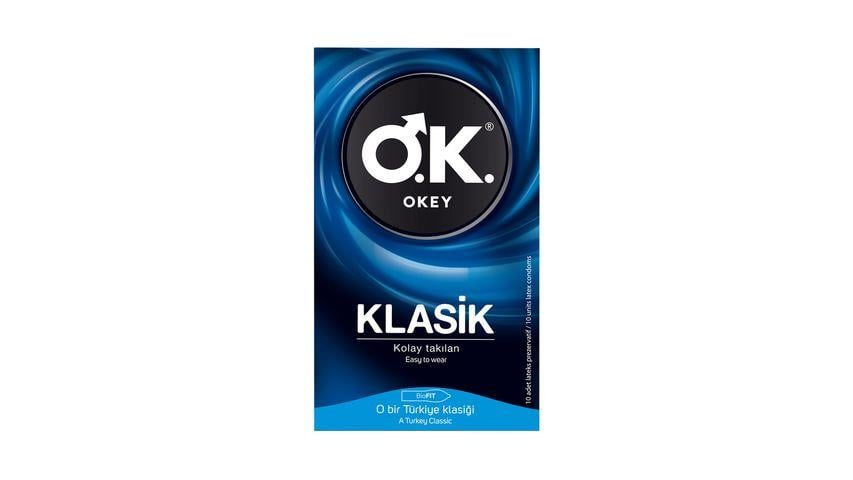 Okey Prezervatif Klasik 10'lu-Okey