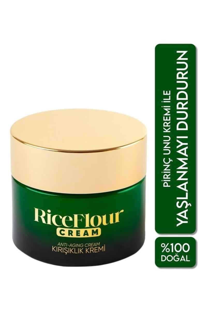 Rice Flour Cream Pirinç Özlü Kırışıklık Karşıtı Krem 75 Ml