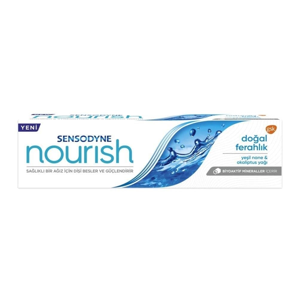 Sensodyne Diş Macunu Nourish Doğal Ferahlık 75 ml-Sensodyne