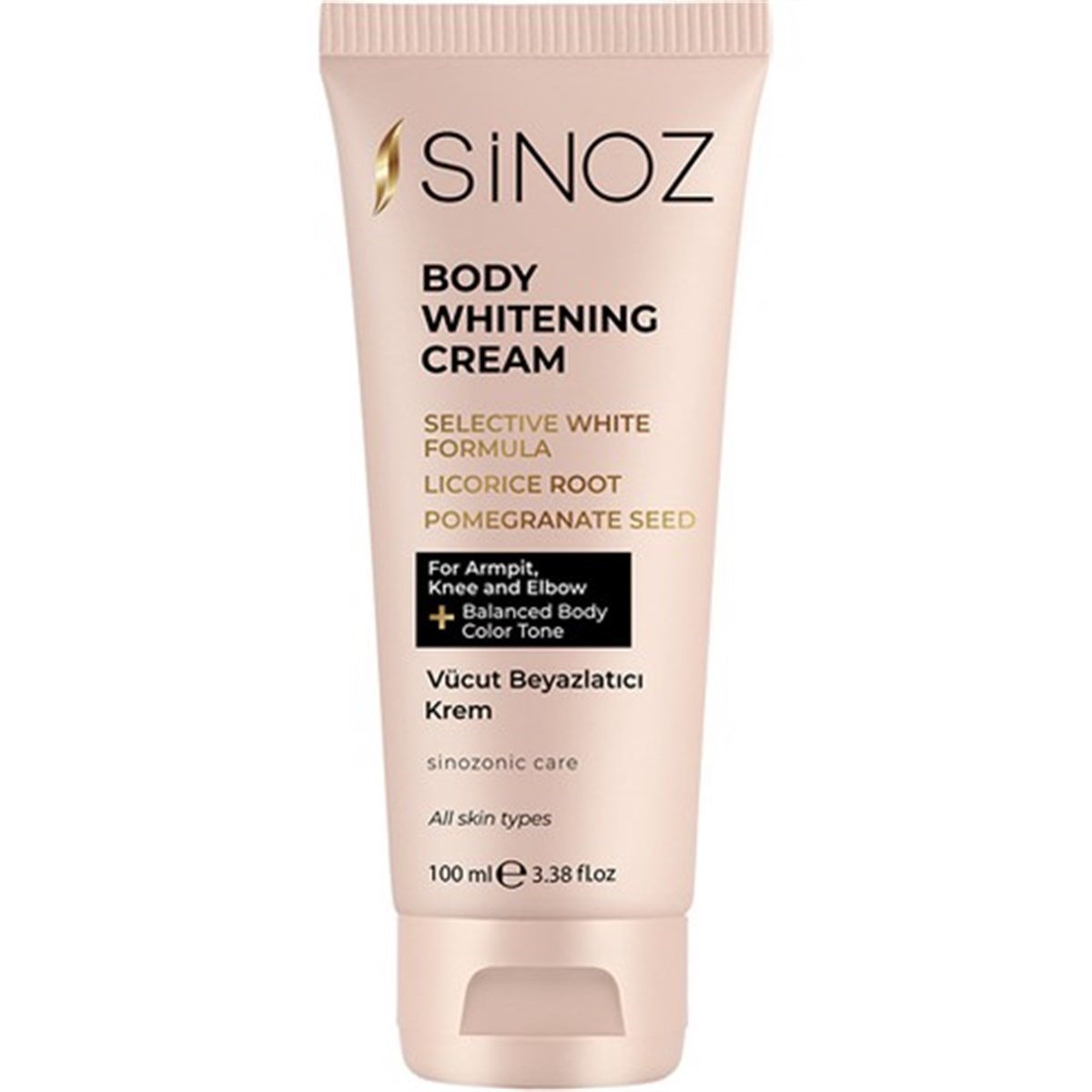 Sinoz Vücut Beyazlatıcı Krem 100 ml
