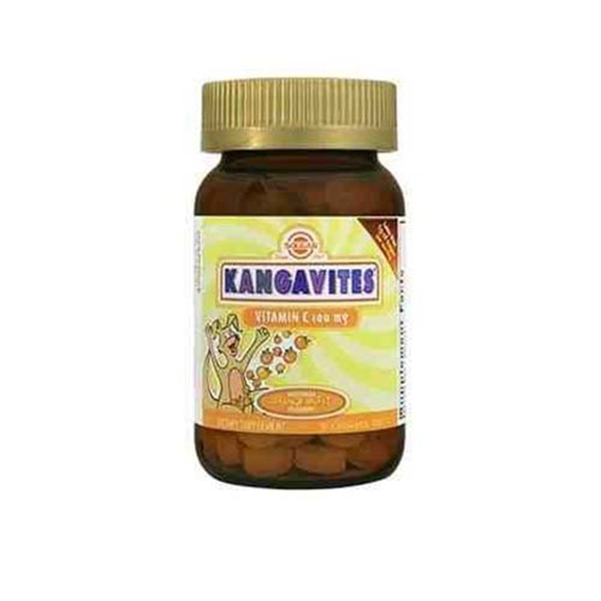 Solgar Kangavites Vitamin C 100 Mg