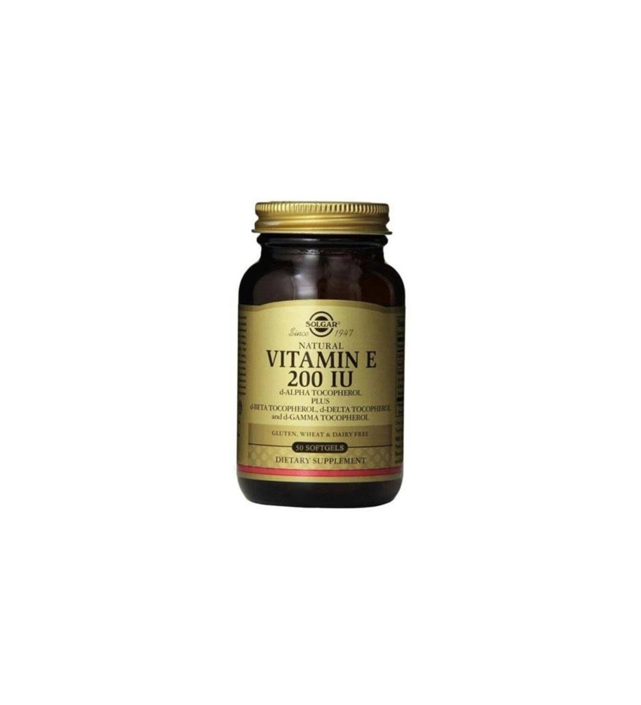 Solgar Vitamin E 200 Iu 50 Kapsül-Solgar