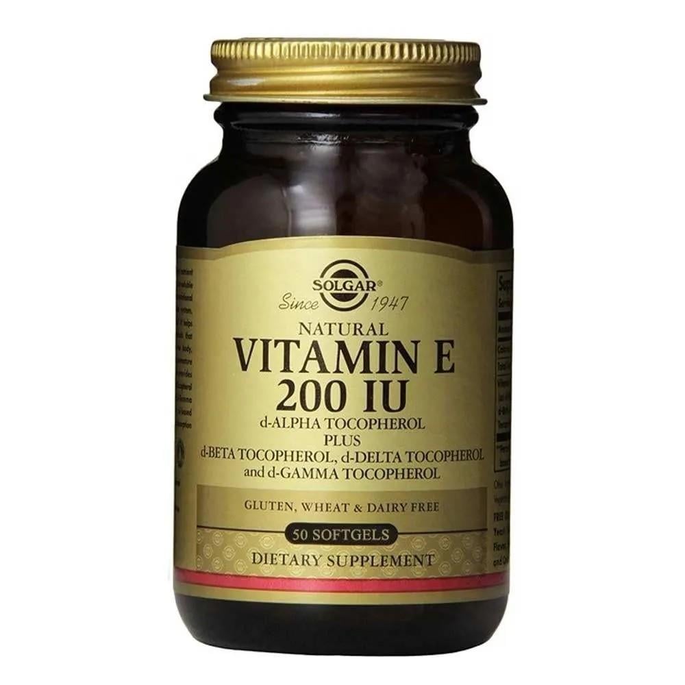 Solgar Vitamin E 200 Iu 50 Kapsül-Solgar
