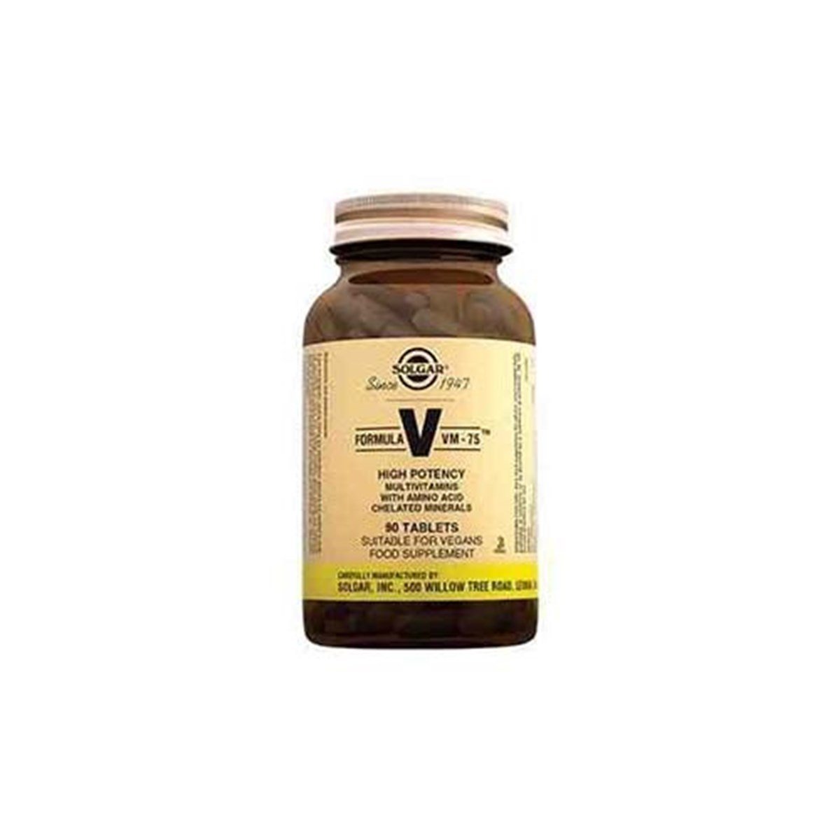 Solgar Vm-75 Multivitamin 90 Tablet
