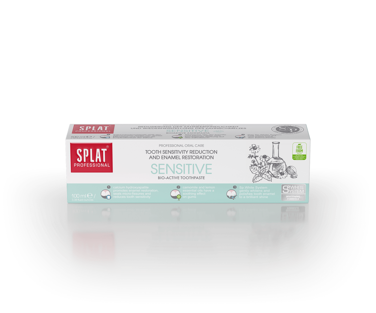 Splat Sensitive White Florür İçermeyen Diş Macunu 100 ml-Splat