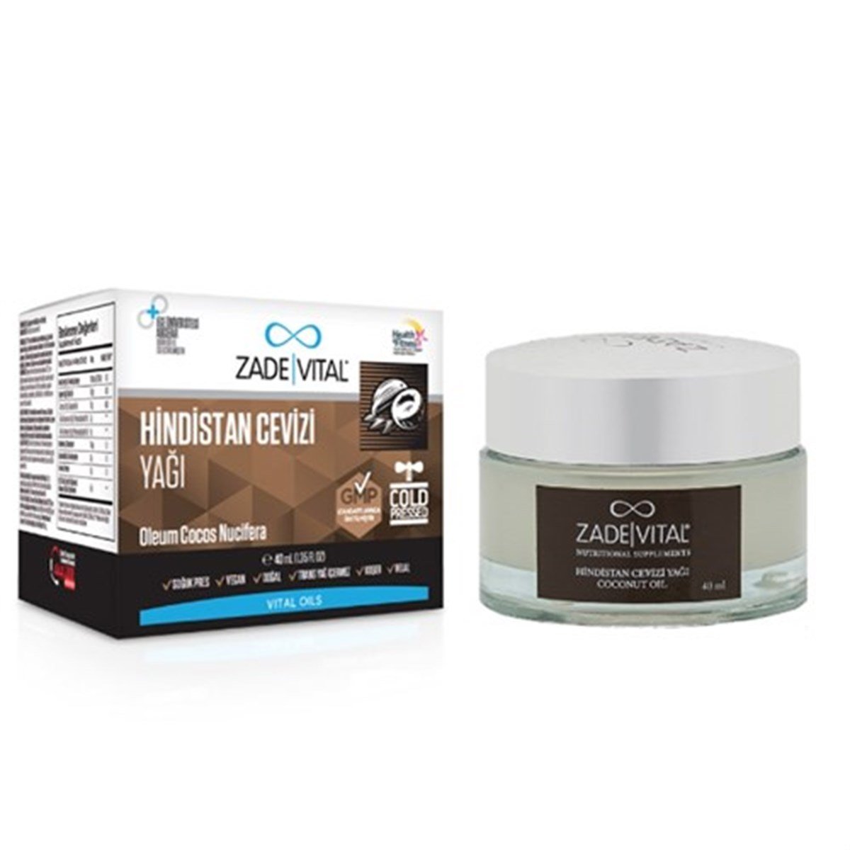 Zade Vital Hindistan Yağı 40 Ml