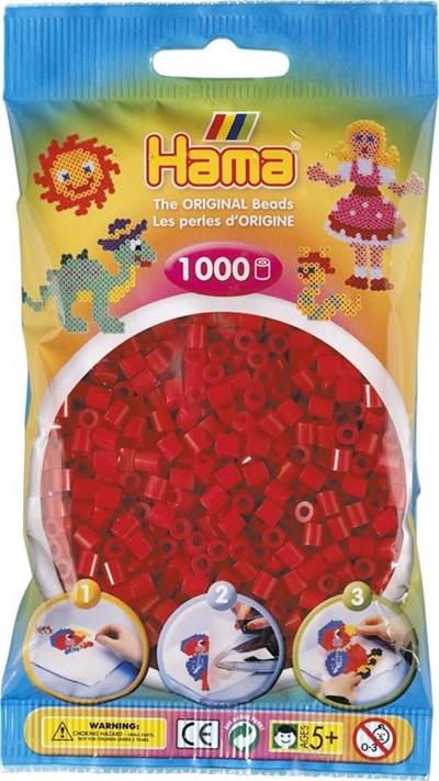 1.000'lik Hama Midi Boncuk - Koyu Kırmızı