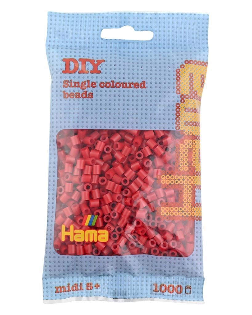1.000'lik Hama Midi Boncuk - Koyu Kırmızı